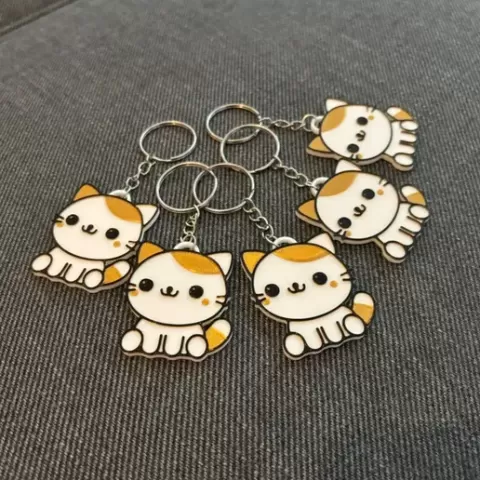 Another cute kitten keychain
