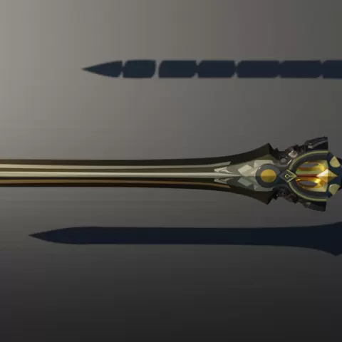 Genshin Impact Prototype Rancour 3D print model