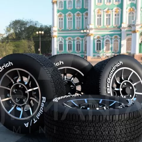 American Racing - Vector Wheel + Tyres