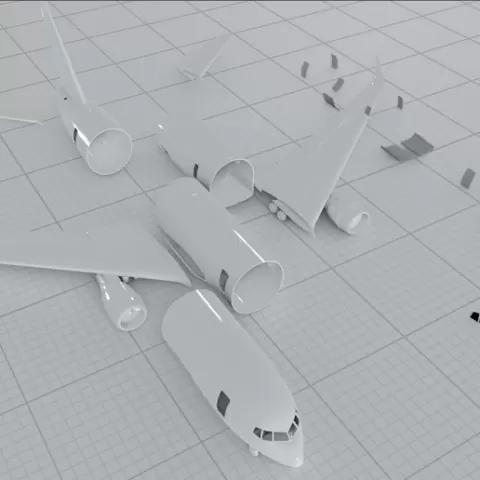 Boeing 767 airliner aeroplane