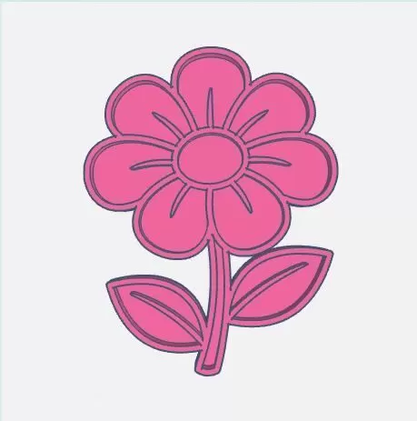 2 sensory trays flowers