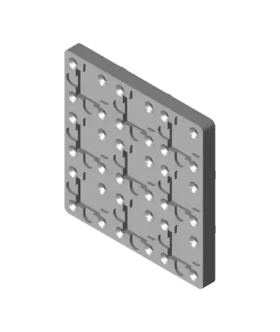 Weighted Baseplate 3x3 Gridfinity