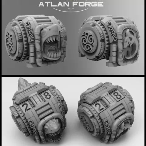 Shark Wound Counter by Atlan Forge