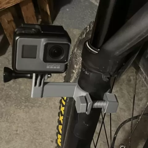 MTB GoPro Fork Mount