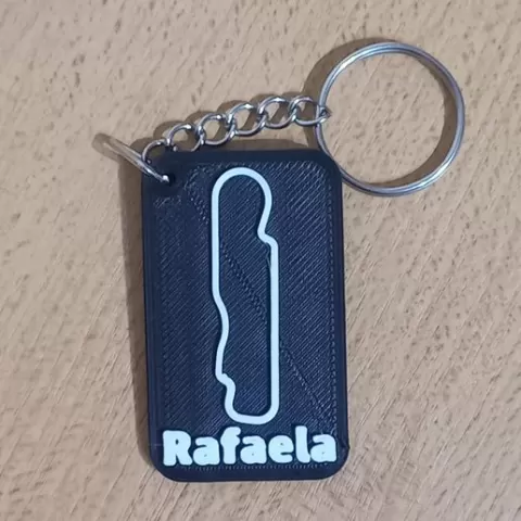 Rafaela Circuit keychain