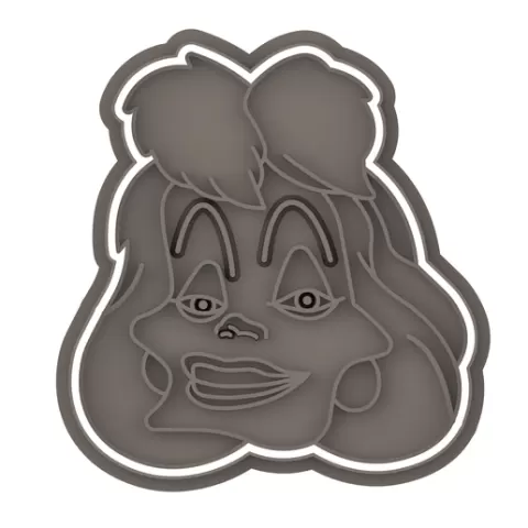 Cruella de vil -COOKIE CUTTER