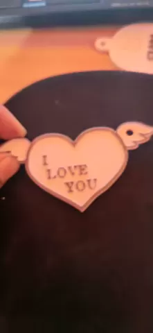 heart with wings key ring - sergio85