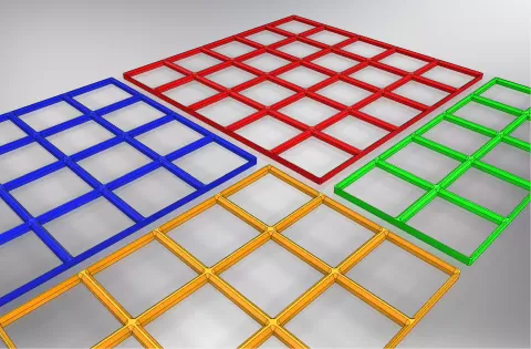 Gridfinity Superlight Baseplates