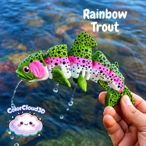 Rainbow Trout by ColorCloud3D