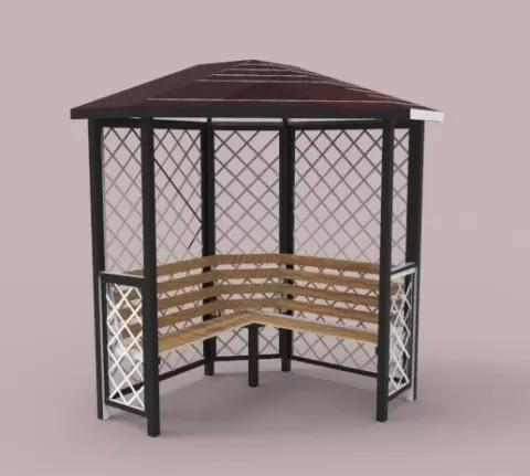 Hexagonal Garden Gazebo