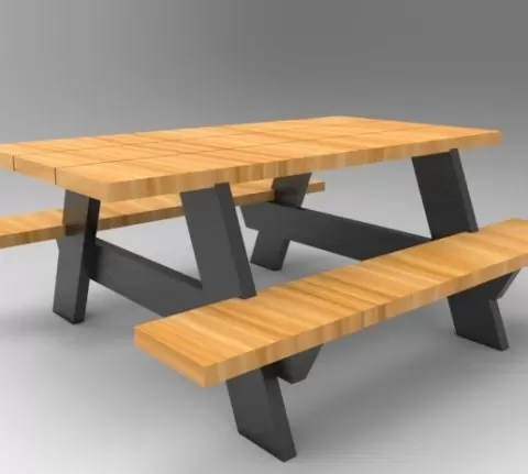 Modern Picnic Table