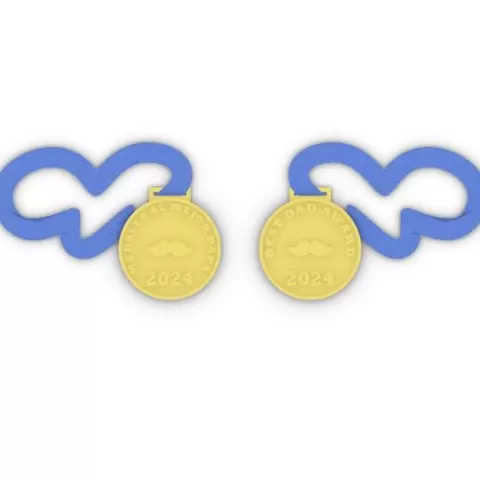 MEDALS FOR THE BEST DAD