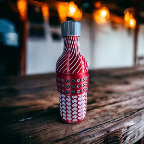 The Annoying Wine Bottle Box - Valentine's Day Edition; 60 screws of frustration and LOVE!
