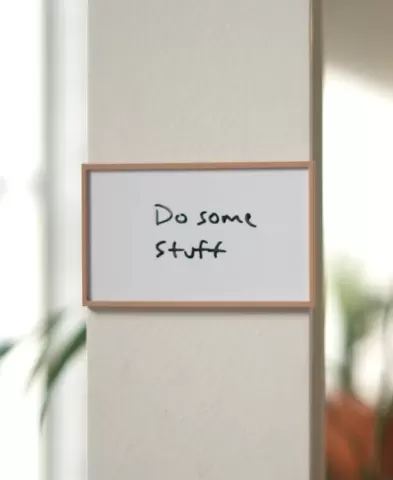 Magnetic Dry Erase Card Frame