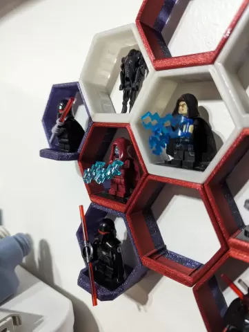 Hex Lego Shelf - Addon