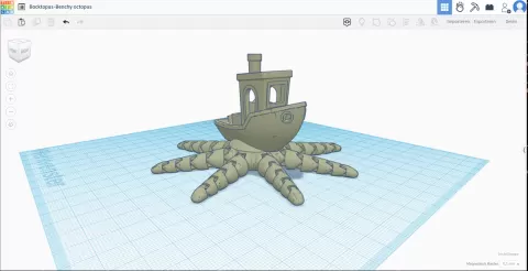 Bocktopus-Benchy octopus
