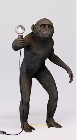 The Monkey Lamp Standing Version - Davron