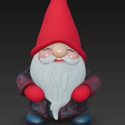christmas gnome - Brainbits3D