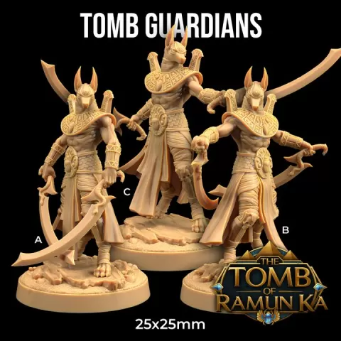 Tomb Guardians | PRESUPPORTED | Tomb of Ramun Ka by The Dragon Trappers Lodge
