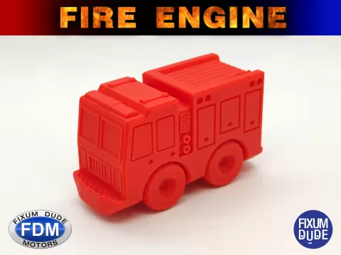 Fixum Dude Motors PiP Fire Engine