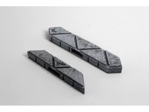 OpenForge Cut-Stone OpenLOCK Angled Flat Ends