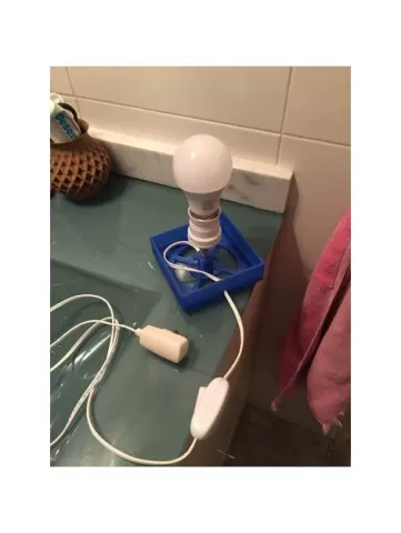 Simple BASE for Crinkle Lamp