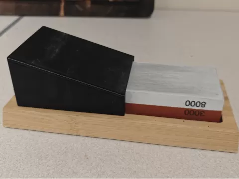 Knife sharpening guide parametric