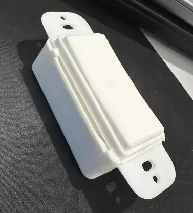 Decora-style switch built from IKEA BILRESA two-button remote (no PCB Disassembly)
