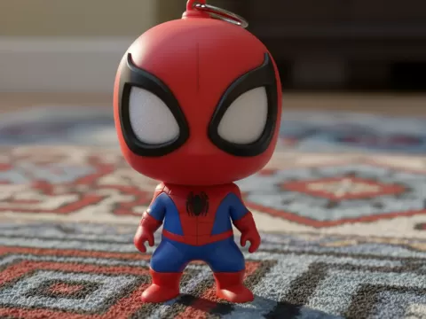 Llavero spiderman - Chego 3D