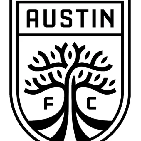 The emblem of the Austin Football Club