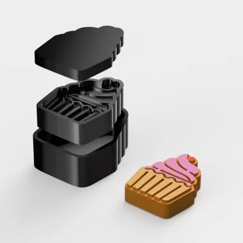 cupcake - bath bomb mould