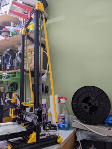 DIY Frame stiffener for custom Ender 3