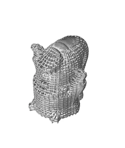 wire frame and low poly