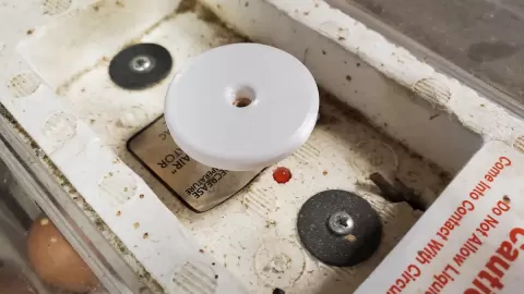 incubator temp knob