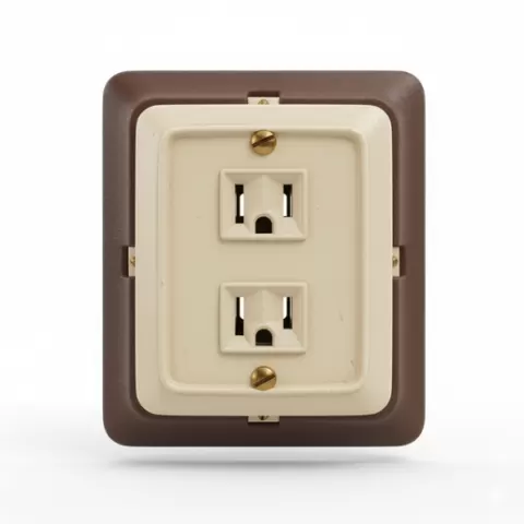 Electrical outlet retro, retro, vintage, character, classic, nostalgic, oldschool, iconic, cartoon, figure, collectible