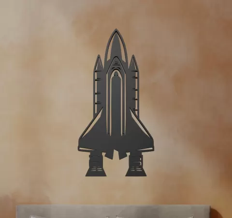 Space Shuttle Wall Art - Ri0m0