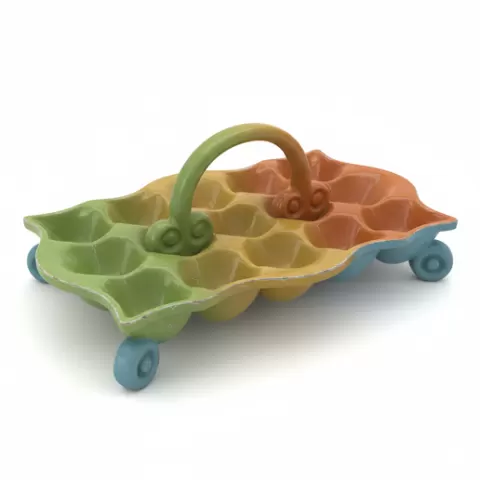 Egg holder tray, retro, vintage, character, classic, nostalgic, oldschool, iconic, cartoon, figure, collectible
