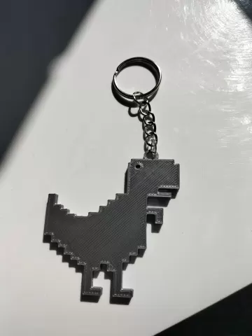 DINOSAUR GAME KEYCHAIN - ANDROMEDA2025