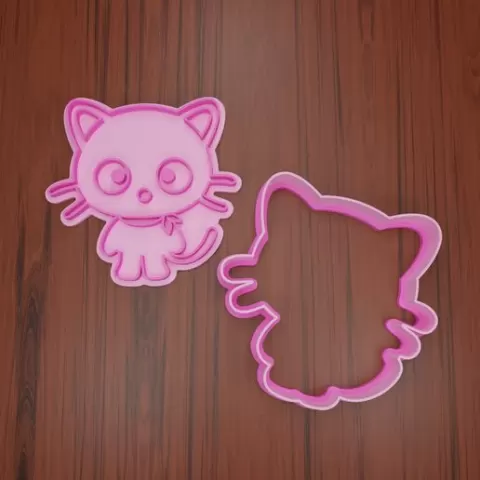 Stamp + Cutter Sanrio #4 "Chococat" 7 cm