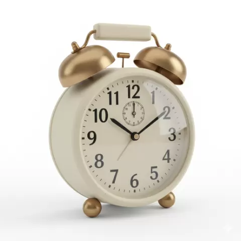 Clock with snooze button large, retro, vintage, character, classic, nostalgic, oldschool, iconic, cartoon, figure, collectible