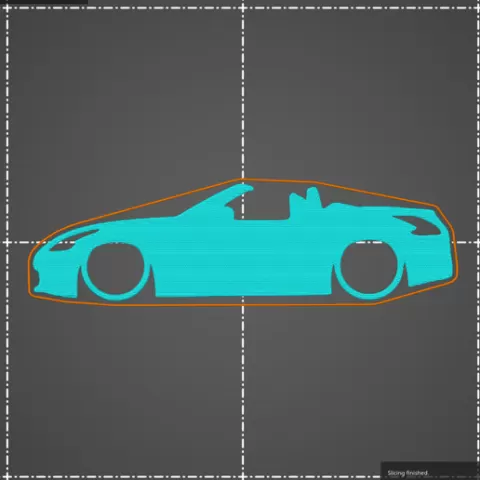 Nissan 370Z Z34 Fairlady Z Convertible key silhouette