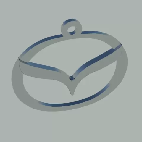 MAZDA KEYCHAIN - Moisesdesign7