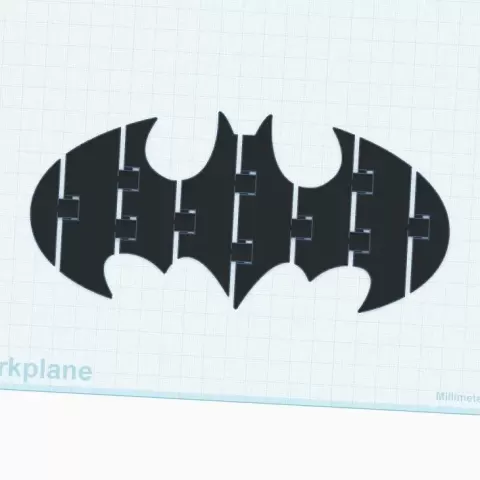 Batman Logo Flexi - TrashyPrinting