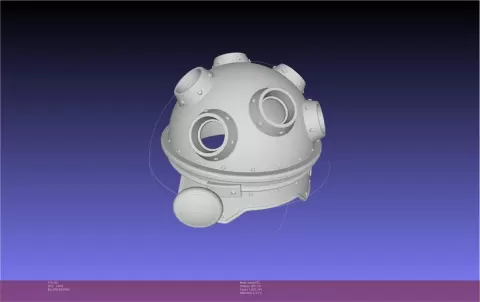 Ultrakill Gutterman Helmet