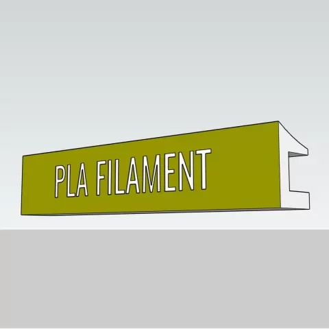 PLA Filament Spool Reel Edges