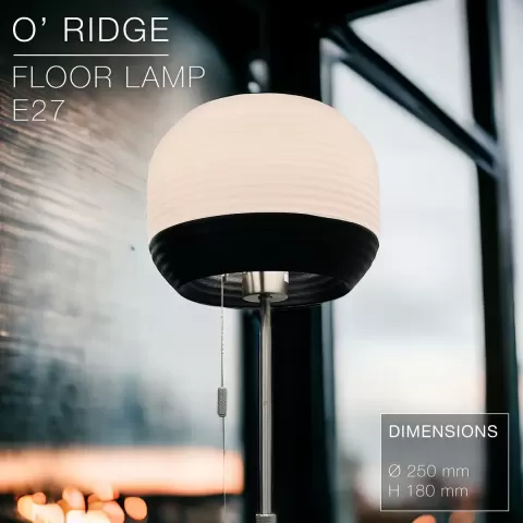 O' RIDGE | Floor lamp E27