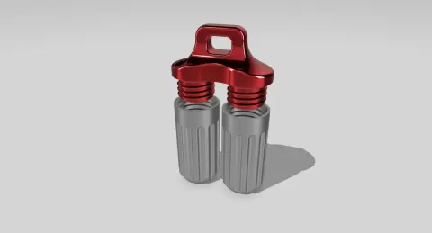 Keychain Double Container v3.5D