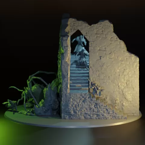 Samrick Ironwill (Epic Diorama) by Navarrete Studio