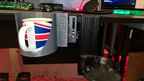 Monstertech desk mount Mug Holder. - britrb