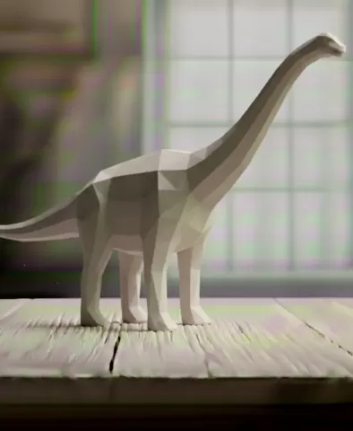DIPLODOCUS LOWPOLY